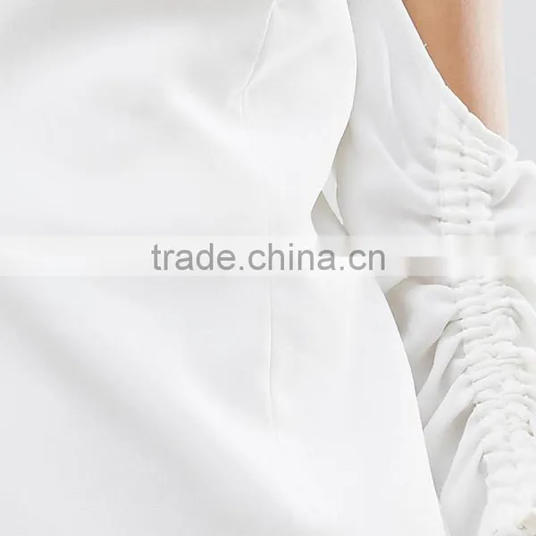 2017 Sexy Off-shoulder Short Dress, Women Long Sleeve Dress photo-5