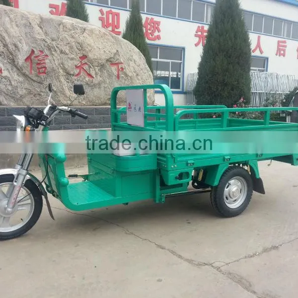 China 1200w Motor High Speed Electric Cargo Tricycle