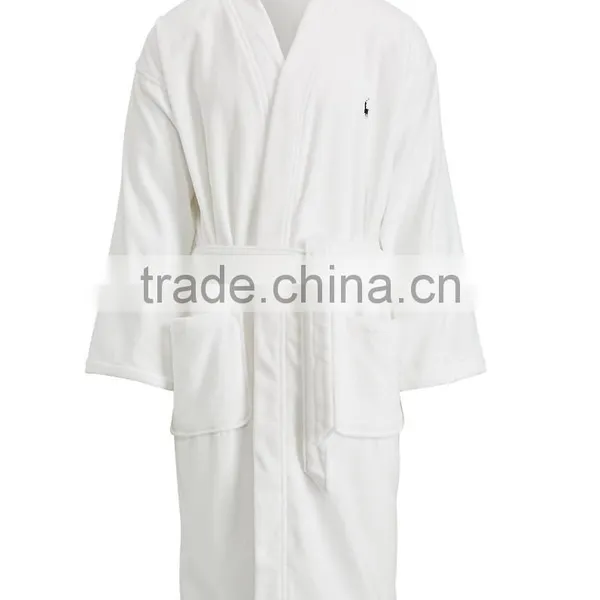 100% Cotton Hotel Luxury Terry Cloth Towel Bathrobe Spa photo-6