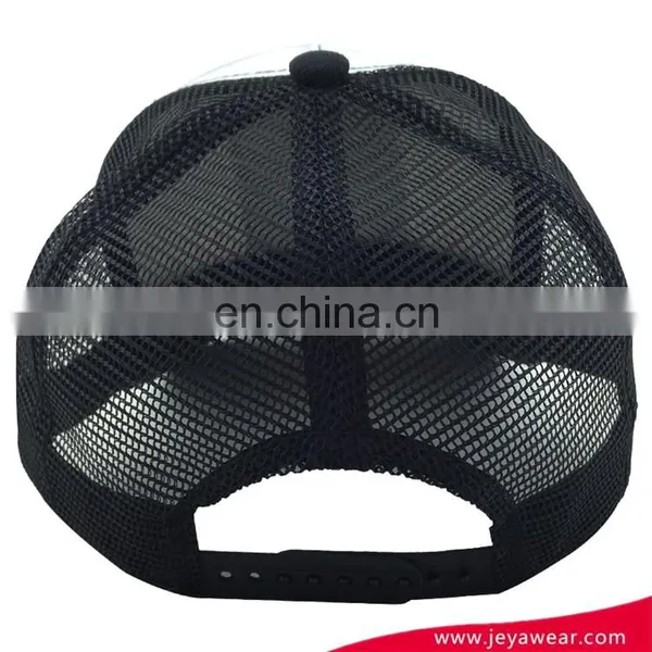 Custom Your Own Design Cock Logo 5 Panel Mesh Trucker Baseball Cap Snapback Hat Wholesale photo-4
