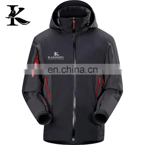 Hiking Jacket YKK Waterproof Zipper Hardshell Coat photo-2