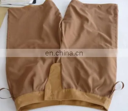 Ladies Loose Short Sheep Leather Pants photo-2