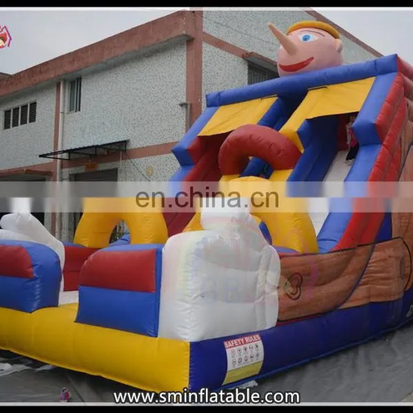 Funny Toy Inflatable Puppet Slide , Small Inflatable Slide , Inflatable Doubble Slide for Children photo-2
