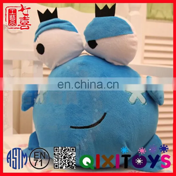 Hot Sale Stuffed Frog Plush Hand Warmer Toy For Baby Microwavable Products photo-3