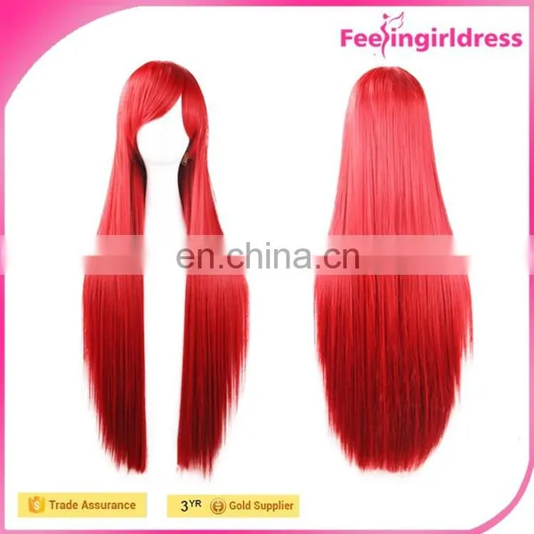 High Quality Hot Selling Dark Red Human Hair Wig Fast Delivery photo-4