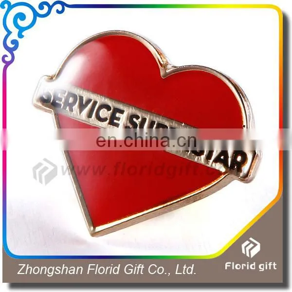 High Quality Gun Brand Logo Round Shape Custom Metal Tag Badge photo-6