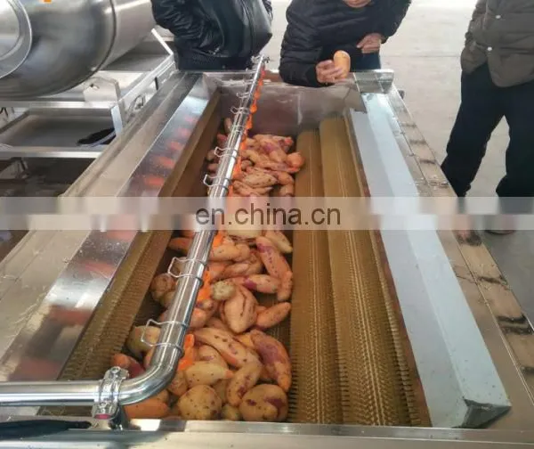 Automatic Taro Washing Peeler/Peanut Cleaner Washing Machine/Carrot Washer Machine photo-3