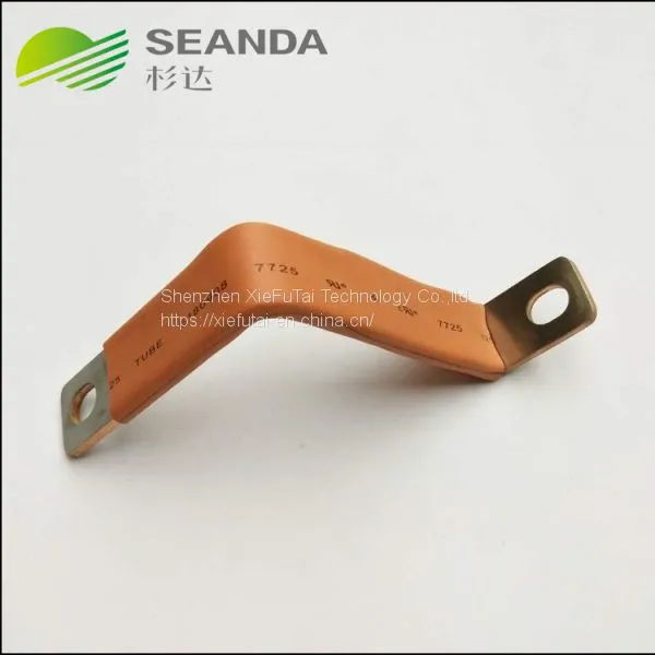 Custom Nickel-plated Flexible Laminated Copper Busbar for Electric Control Box photo-3