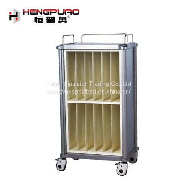 Medical X-ray Record Trolley for Hospital Use