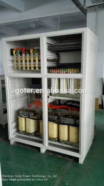 Goter Power Maintenance Free SCR Type 3 Phase 1000KVA Automatic Voltage Stabilizer Price photo-3