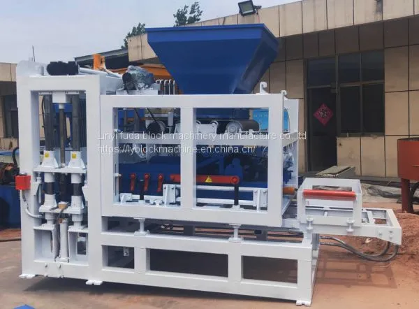 Promotional QT6-15 Hydraulic Vibration Brick Machine Concrete Brick Molding Machine photo-4