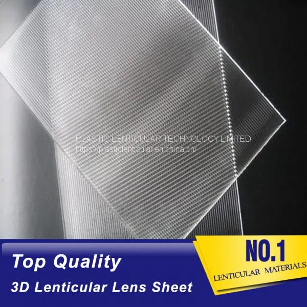 PLASTICLENTICULAR Lenticular 75 Lpi 3d Sheet pp Material 0.45mm Lenticular Lenses Sheet for Sales China photo-5