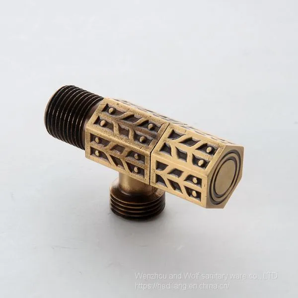 Archaize Triangle Valve Faucet Angle Valve Quick Opening Angle Valve Hot and Cold Universal photo-4
