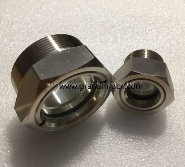 High Pressure Stainless Steel 316 Oil Level Sight Glass for BHO Extractor Close Loop Male M18 M27 M36x1.5 photo-3