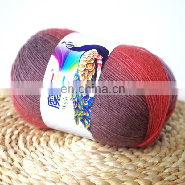 100g Merino Wool Yarn Super Chunky Wool Rainbow Yarn for Wool Yarn photo-3