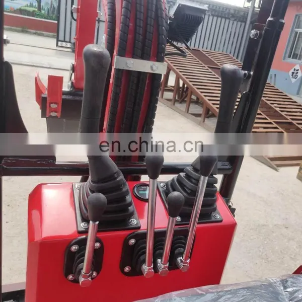 Garden Use 1 Ton Mini Digger Crawler Excavator photo-5