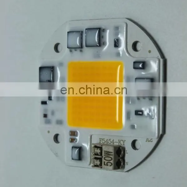 F5454 AC100-260V 50W Chip Led Driverless Solderless COB Led Grow Light Warm White photo-5