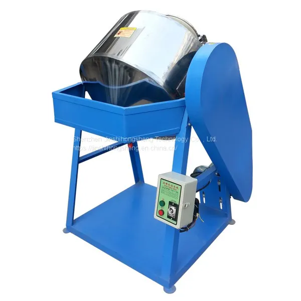 Plastic Mixer, 360-degree Tumble Mixer, Rotary Mixer, Stainless Steel Drum Mixer, for Plastic Pellets photo-4