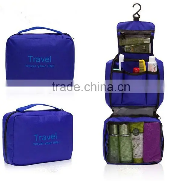 Portable Toiletry Bag Wash Bag Bathroom Hanging Bag Travel Bag Zipper Storage Bag Drawer Dividers Cosmetic Makeup Pouch With Mu photo-6