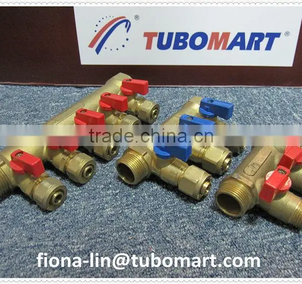 Floor Radiant Heating Manifold of Brass photo-3