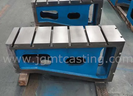 Professional Cast Iron Angle Plate T-slots Clamping Tables