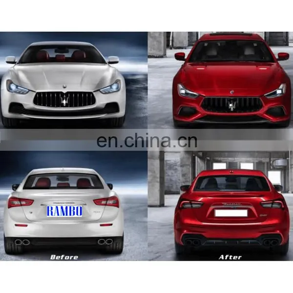 2021 GHIBLI TROFEO Style Facelift Body Kit for Maserati Ghibli 2021 photo-2