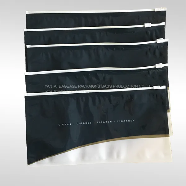 Herbal Medical Packaging Bag Smell Proof Aluminum Foil Resealable Herbal Tea Ziplockk Pouch Bag photo-2