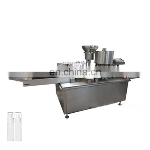 Leaf Brightener Flammable Retardant Snow Spray Semi Automatic Aerosol Spray Paint Aerosol Filling Machine photo-4