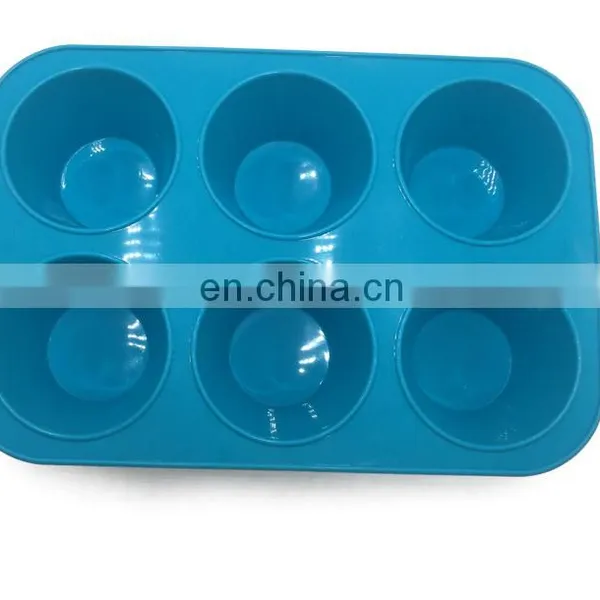 DIY Hemispherical Cake Baking Tool Silicone Chocolate Cake Mold Large 6 Hole Round Silicone Baking Mold photo-5