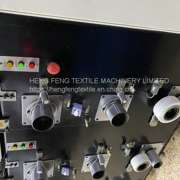 Used Chinese Brand Weifeng WF10 Air Covering Machines Year 2014-2015 40 Spindles photo-5