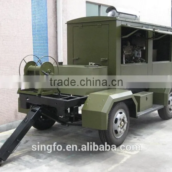 80KVA Trailer Type Magnetic Electrical Diesel Generators With CE Certification and 1104A-44TG2 Engine for Sale photo-3