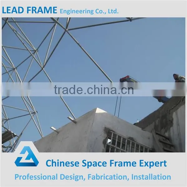 Prefabricated Long Span Steel Structure Conference Hall Design photo-2