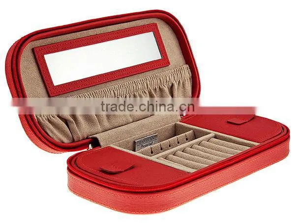 High Quality With Competitive Price Leather Travel Jewelry Case,custom Make Jewelry Necklace Travel Cases,jewelry Cases for Neck photo-5