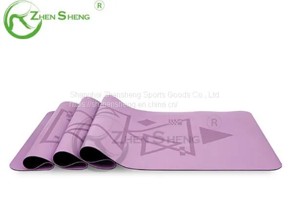 Leather Rubber Professional Exercise Fitness Pilates Yoga Mat