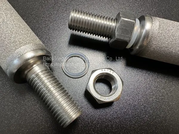OD 30mm Titanium Porous Filter Element With M20 photo-2