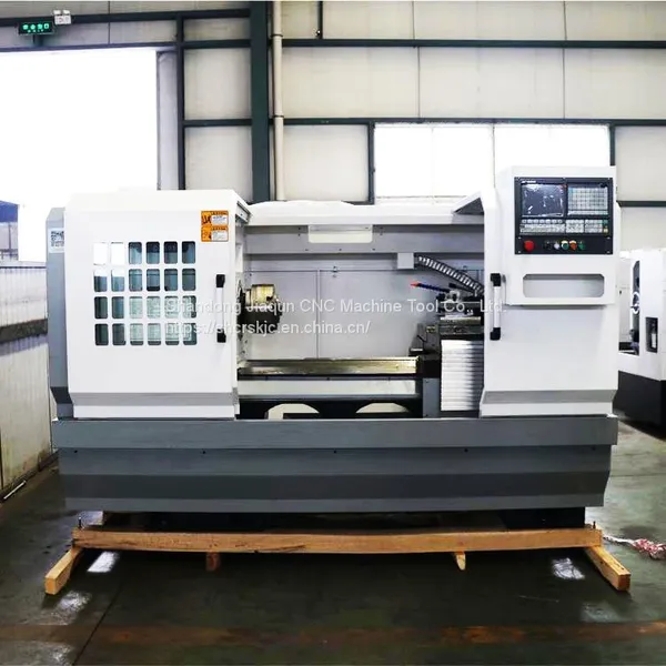 Metal CNC Lathe Machine|2 Axis CNC Lathe|horizontal Flat Bed CNC Lathe photo-3