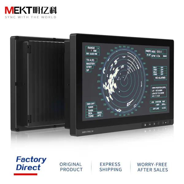 Jellyfish P133WUGA-A Industrial touch screen display 13.3-inch widescreen capacitive touch LCD monitor for Yacht Marine Ship