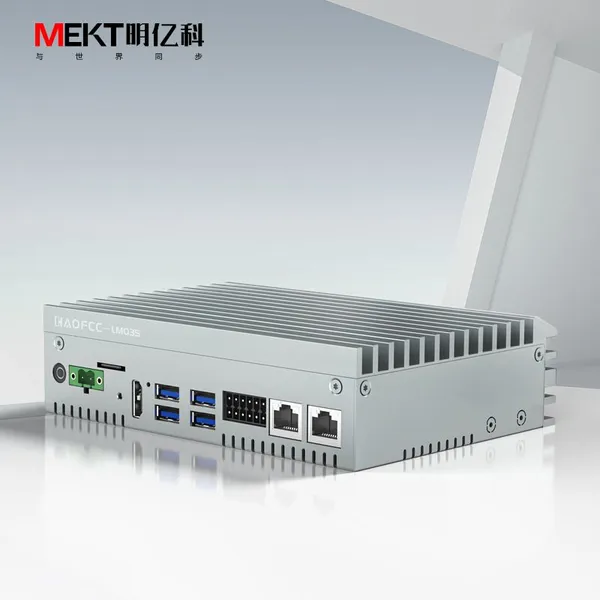 J6412/i3/i5/i7-11 Embedded Win10 IoT/11 Linux Dual Network Port Resistant High and Low Temperature Industrial X86 Mini Computer photo-2