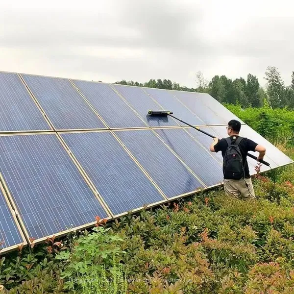 Solar Cleaner Robot Solar Panel Cleaning Brush Photovoltaic Panel Cleaning Brush photo-5