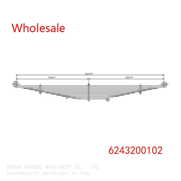 6243200102 Front Leaf Spring Wholesale for MERCEDES photo-2