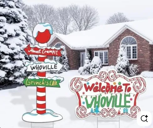 Wholesale Custom PP Corrugated Plastic Christmas Yard Decoration Signs photo-2