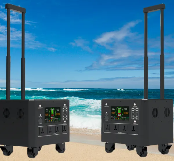 Zalip 3000w Super Fast-charging Portable Outdoor Power Station With Lithium Iron Phosphate Battery, Suitcase-style Mobile Power Supply With Wheels, Mobile Power for Outdoor Live Streaming photo-3