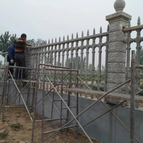 Cement Bamboo - Jointed Guardrails, Vase - Shaped Column Railings, Roman Column Enclosing Railings for Courtyard Walls, Strong and Wear - Resistant