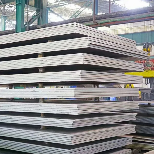 Hot Rolled Steel Floor Plate 5mm Thickness 1200mm Width Checkered Surface For Stair Tread And Platform photo-5