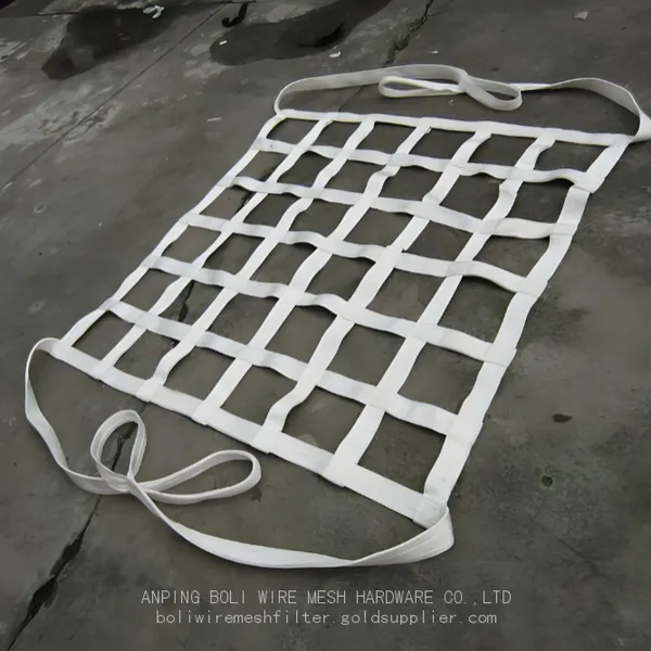 Kinds of Soft Material Construction Protection Diamond Webbing Weaving Cargo Lifting Safety Nets Made of Nylon PE PP Polyester Customized BOLI