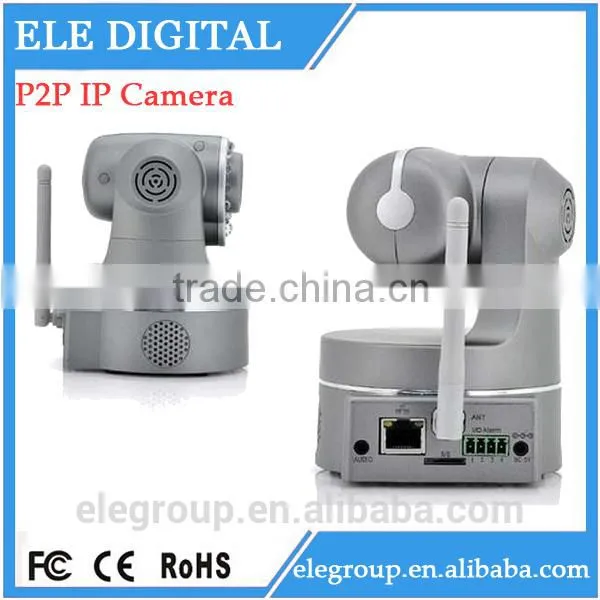 COMS Sensor Pan/Tilt Wifi Wireless P2P Security Camera for Outdoor/indoor From Shenzhen photo-2