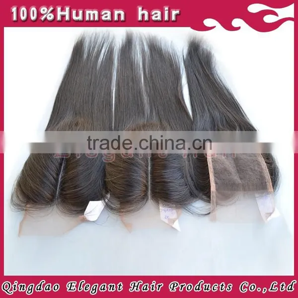 Elegant Hair Products 2015 Best Sellers Drop Shipping Suppliers Body Wave Middle Part Lace Closure photo-3