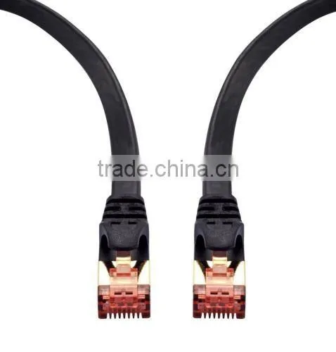 Flat Cat7 SSTP Lan Cable With High Quality photo-2