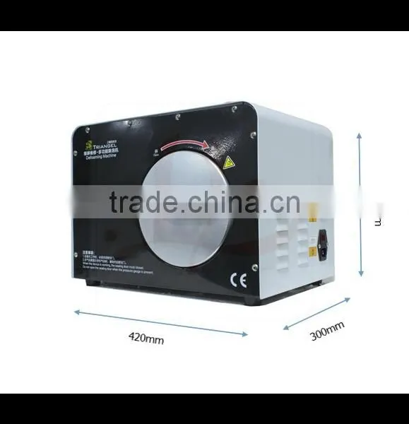 LY 965 Multi-functions 3 in 1 Built-in Air Compressor Vacuum Pump LCD Screen Refurbish Debubbler Defoaming Machine photo-2