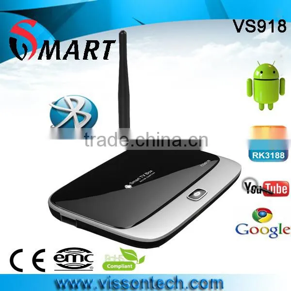 Android 4.2 Xbmc hd Quad Core Android tv Box Dvb-t Quad Core Android 4.2 Smart tv Box